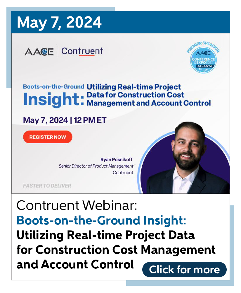 Contruent Webinar: Utilizing Real-time Project Data for Construction Cost Management and Account Control