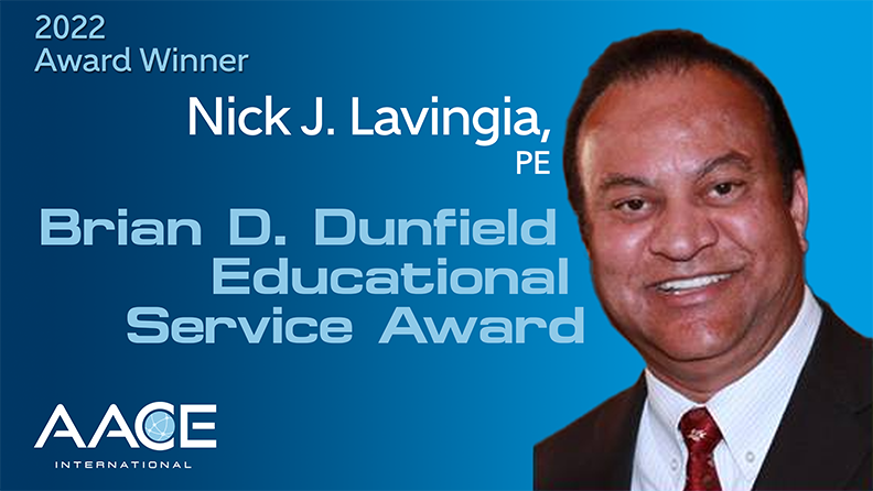 Brian D. Dunfield Award: Nick Lavingia, PE